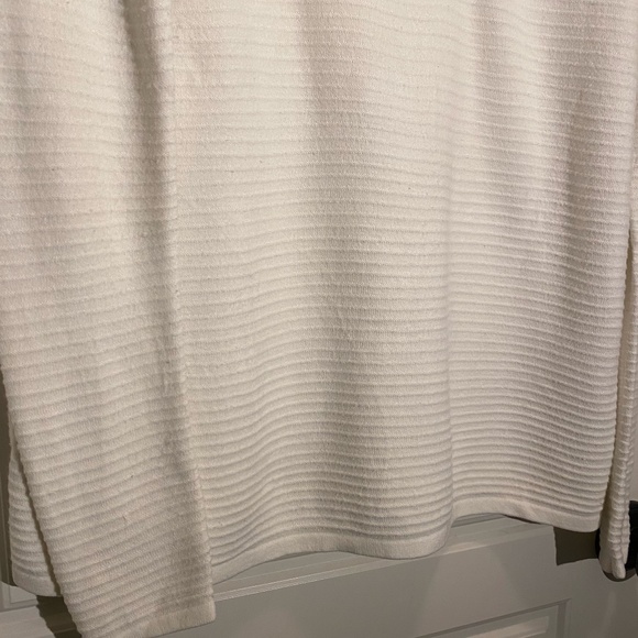 French Connection White Cozy Oversize Cowl Neck Sweater - Picture 3 of 12